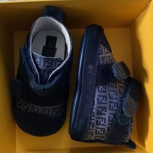 Authentic Newborn Fendi shoes